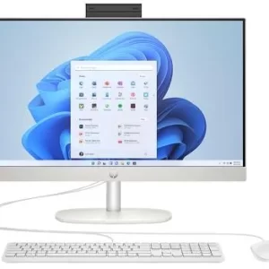Computador Desktop All-In-One 23.8" FHD N100 8GB/256GB SSD W11H BRANCO